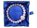 Rose Quartz Baby Bonding Bracelet by Easy Mom and Baby | Nursing Bracelet for Breastfeeding | Perfect Unique Baby Shower Gift (8mm beads in presentation box)