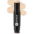SUGAR Cosmetics Ace Of Face Foundation Stick with In-Built Brush | Lasts 24hrs | Full Coverage Foundation for Women | 12gm - 17 Raf