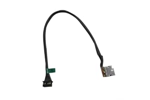 Gintai Prise Connecteur de Charge DC Power Jack DC Dock DC Port Câble Alimentation pour HP 4Pro 15-DC 15T-DC 15-EC 16-A 200W L71032-S75 L71032-F75 L71032-Y75 L71032-T75 L72704-001 L77600-001 23CM