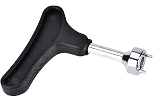 Keenso Golfschuh Spike-Schlüssel, Handheld Golfschuhe Klampenschlüssel Kunststoff + Edelstahl Golfschuhe Spikes Entferner Golfschuhe Wartungswerkzeug