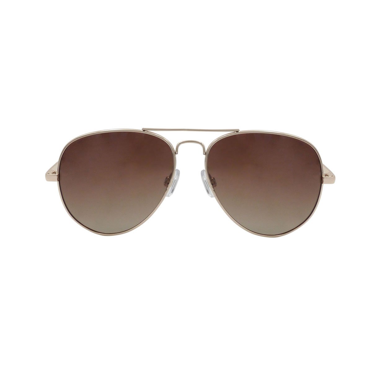 Ocean Sunglasses Banila Aviator, Occhiali da Sole in Metallo, Montatura:  Dorata, Lenti: Degradanti Marroni, 18110.9
