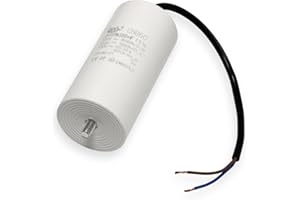 Valondo Kondensator 1,5 µF mit 10cm Anschlußkabel Anlauf- oder Motorkondensator 450V Polypropylen