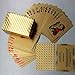 Produktbild laonBonnie Waterproof Golden Playing Cards, Professional Poker Cards PVC Plastic Magic Tricks Tool