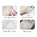 niceEshop(TM) 3pcs Silicone Makeup Sponge Powder Puffs Silicone Makeup Puffs - Transparent- Zero Makeup Waste