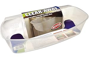 EURO MARKETING MANUFACTURING CLEAR AWAY - Cestello multiuso per ante e cassetti-Blue