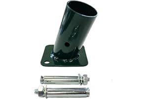 MASGAMES | Balançoire métallique | Ancrage pour sol de sable ou pelouse inclus | Usage domestique | Set d'ancrage à visser seul béton