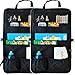 Produktbild Auto Organizer & Sitzschoner für Kinder – mit dem vielfältigen Rücksitz Organizer mit 7 XL Taschen reisen Sie länger in angenehmer Ruhe & sorgen für mehr Ordnung im Auto