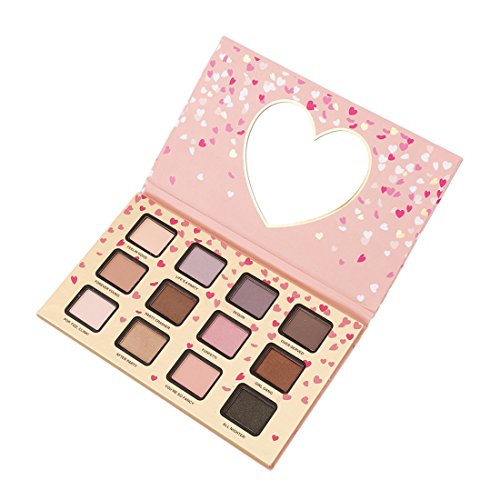 VWH 12 Farben Eye Shadow Lidschatten Palette Professionelles Makeup Set - 3