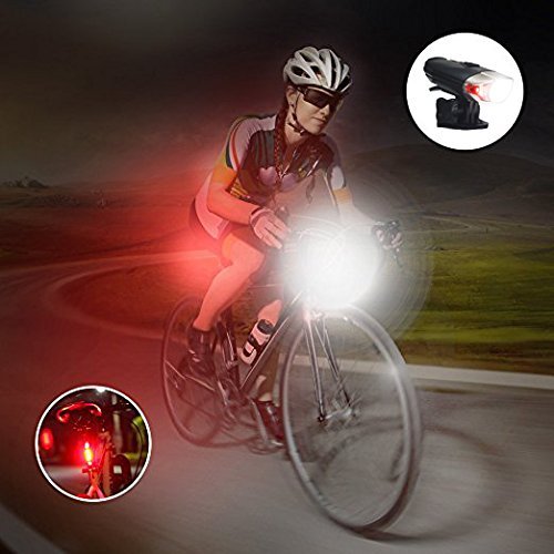 YaFex LED Fahrrad Lichter Set USB Wiederaufladbare Fahrradbeleuchtung 3-6 Licht-Modi Wasserdicht Outdoor Fahrradlampe - 7