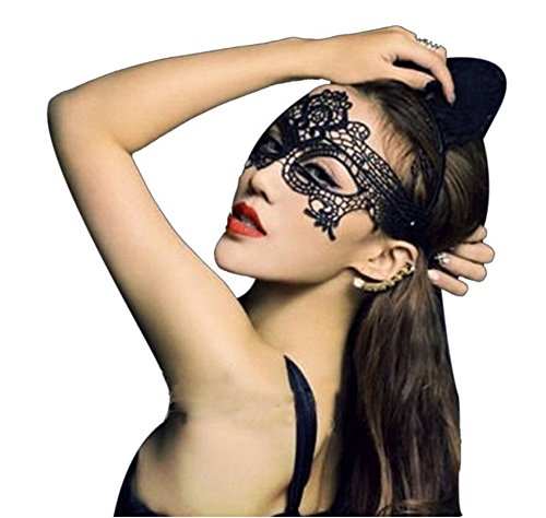 IDEABBC Frauen schn¨¹ren Sexy Venetian Masquerade Karnevals-Partei-Kugel-Gesichts-Augen-Schablone - 2