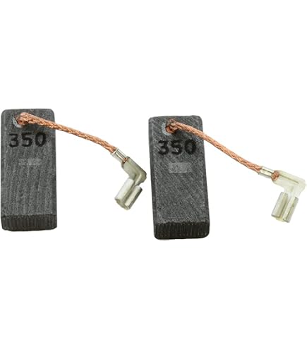Produktbild von Kohlebürsten-Set Für Makita HR4010C, HR3541FC, HM0870C & Mehr – 6,5x11x25 Mm, 2 Drähte