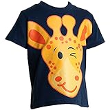 Younger Boys Giraffe Print T-Shirt