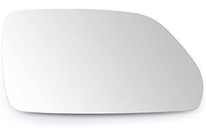 BSSTORE Cristal de Espejo Retrovisor Calefactable para Octavia 2005-2009 (Derecho - Lado del Pasajero)