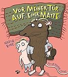 Vor meiner Tür auf einer Matte by