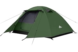 Forceatt Tente 2-4 Personnes Camping, 4 Saison Imperméable Anti UV, Tente Ultra Legere Facile Dôme Double Couchepour Pique-Nique, Randonnée, Trekking, Camping