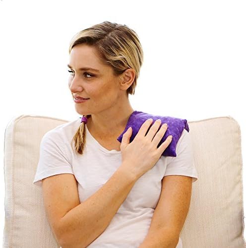 Nature Creation- Basic Herb Pack Heating Pad- Hot And Cold Therapy (Purple Marble)