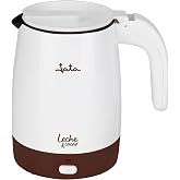 JATA CL819 Electric Milk and Chocolate Maker Warmer 1 L 400 W, Non-Stick Milk Warmer without PFOA, Keeps Warm to 80 &deg;C, Hidde