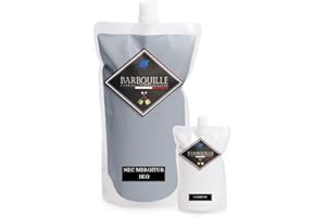 Vernice/resina epossidica opaca bicomponente BARBOUILLE - Per piastrelle, terracotta, laminato, PVC - 1kg - Gris Nec mer