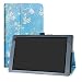 Produktbild LFDZ Medion Lifetab X10605 Hülle, Schutzhülle mit Hochwertiges PU Leder Tasche Case für 10.1" Medion Lifetab X10605 P10606 P10605 P10602 P10601 X10605 X10607 Tablet,Almond Blossom