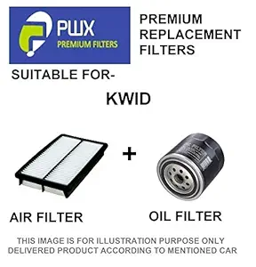 PWX Air Filter + Oil Filter For Kwid