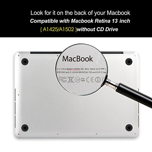 iDOO MacBook Schutzhülle / Hard Case Cover Laptop Hülle [Für MacBook Pro 13 Zoll Retina – ohne CD-Laufwerk: A1425/A1502] – matt, Die große Welle vor Kanagawa - 6