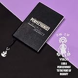 Doodle Zodiac Sign Diary Notebook, Size B6,Ruled Pages, 80 GSM (Virgo)