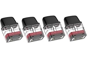 NILI Vaporesso XROS Pod (0.8ohm × 4), Cartucho de 2ml 0.8ohm XROS Mesh Pod Atomizador Apto para XROS/XROS MINI, Sin nicotina