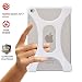 Produktbild Palmo iPad mini 1/2/3/4 Case Hülle (Weiß/White) - Gewinner des Red Dot Award: Product Design 2017 & GOOD DESIGN AWARD 2015 – Fallgetestet durch das US-Militär, Einhandbedienung, Selfies, ultraleicht, kratzfeste Beschichtung, erstklassige Silikonhülle mit Trageband zur Verhinderung des Herunterfallens, aufprallsicher, staubdicht, schlichtes Design, erweiterte Daumensteu, Apple Smart Cover/Keyboard kompatibel