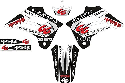 Gas-Gas 02 03 04 05 kit Moto-x MX Decal Sticker Kit (Non OEM)