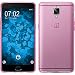 Produktbild PhoneNatic Case für OnePlus OnePlus 3 Hülle Silikon pink transparent + 2 Schutzfolien