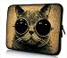 Produktbild MySleeveDesign 10" Laptoptasche Notebooktasche - Laptop Sleeve Notebook Tasche Case Hülle für 10 - 10,2 Zoll Laptops - Neopren Schutzhülle mit VERSCH. DESIGNS - Cool Cat - 10