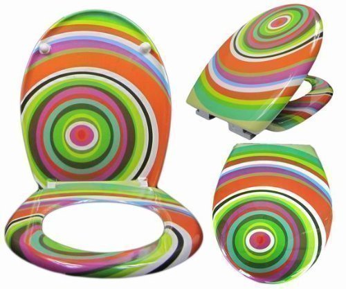 WC-Sitz Klodeckel mit Absenkautomatik Soft-Close Retro 0051