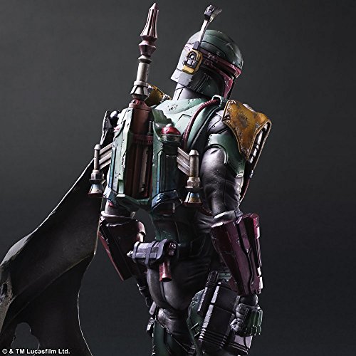 Square Enix STAR WARS VARIANT PLAY ARTS Kai Boba Fett PVC painted action figure