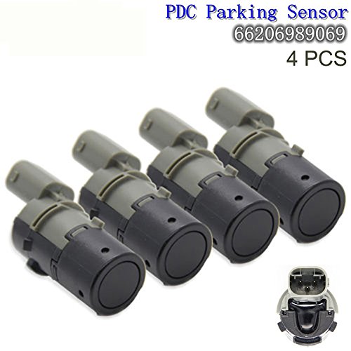 YUK 66206989069 Lot de 4 capteurs de parking pour BMW E39 E46 E53 E60 E61 E63 X3 X5