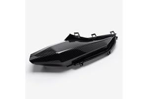 CMPO Front Left Side Panel compatible with Lexmoto LXR 125 SE E55 SY125-10-SE-E55/LXR SE 125 Euro 5 SY125-10-SE-V2 Carbon Fibre Effect Upper