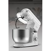 Kiwi Kmx-3638 Hamur Yoğurma & Stand Mikser 5,3 Lt 1300w 8 Hız Kademeli Mutfak Şefi Beyaz