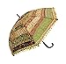 Produktbild Hare Krishna Indisch Seide Bunte handgemachte bestickt Frauen Regenschirm Sommer Sonnenschutz Sonnenschirm 61 x 71 cm