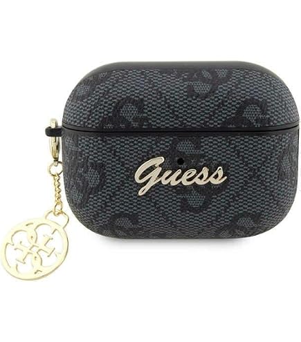 CG Mobile Guess Custodia Con Perle Glitterate Per AirPods Pro 3 – Rosa Elegante E Protettiva