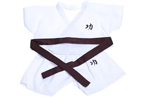 Stuffems Toy Shop Teddy Mountain Teddy Bear Karate Outfit w/5 Color Belts (16\