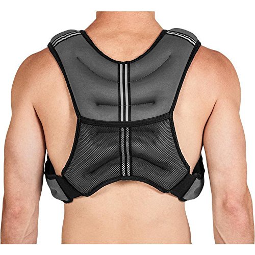 Gewichtsweste X-Style Laufweste Weight Vest Trainingsweste Schwarz/Grau | 5-10 KG - 5