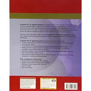 Complete PET for Spanish Speakers Workbook with Answers with Audio CD