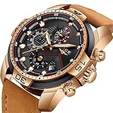 Hohe Qualität: wasserdicht bis 3ATM, alltäglich, widersteht Schweiß, versehentlichem Regen oder Spritzwasser, ist jedoch nicht zum Schwimmen, Tauchen usw. geeignet. Drücken Sie den Knopf nicht unter Wasser.)