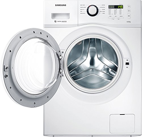 Samsung WF600B0BTWQ Fully-automatic Front-loading Washing Machine (6 Kg, White)