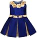 Mpc Baby-Girls Dress (F1001_Topeda_Flower_Blue_18 - 24 Months) RS.600.00