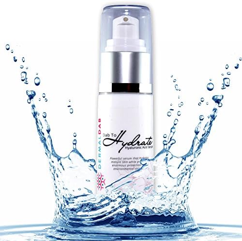 Hyaluronic Acid Serum With Collagen & Antioxidants! The Most Effective Way To Smooth Wrinkles, Reverse UV Damage, Encourage Collagen Production For A Youthful Appearance! Dab to Hydrate 15mL