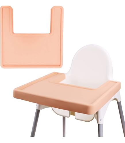 Vassoio Per Seggiolone IKEA ANTILOP - Bianco, 44x42x6 Cm - Con Bordi Rialzati Anti-versamento - Foto 10