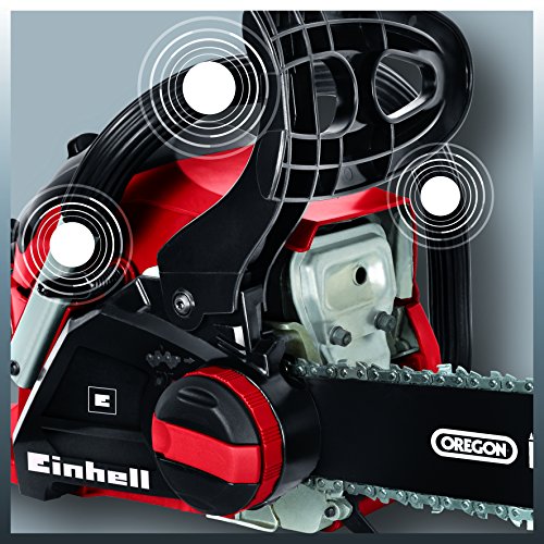 Einhell Benzin Kettensäge GC-PC 1535 I TC (1,5 kW, 35,0 cm Schwertlänge, 21 m/s Schnittgeschwindigkeit, inkl. Mischflasche, Schwertschutz) - 4