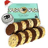 Cookies Bio & Vegan : 17 Grands Cookies Vanille Pépites de Chocolat et Tout Chocolat de Fabrication Française et Artisanale, Ingrédients de Haute Qualité, Sans Huile de Palme, Sans OGM. 595g