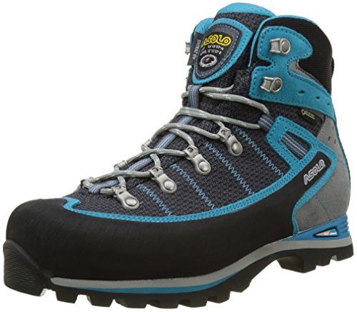 Asolo Shiraz Gv ml, Zapatos de High Rise Senderismo Mujer, Azul (Nero/