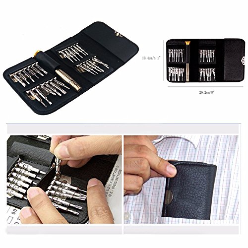25-in-1 Schraubendreher-satz Summingbest Handy Reparatur Werkzeuge tool kit multitool handwerkzeuge für Handy, Uhr, Tablet, PC usw. - 2